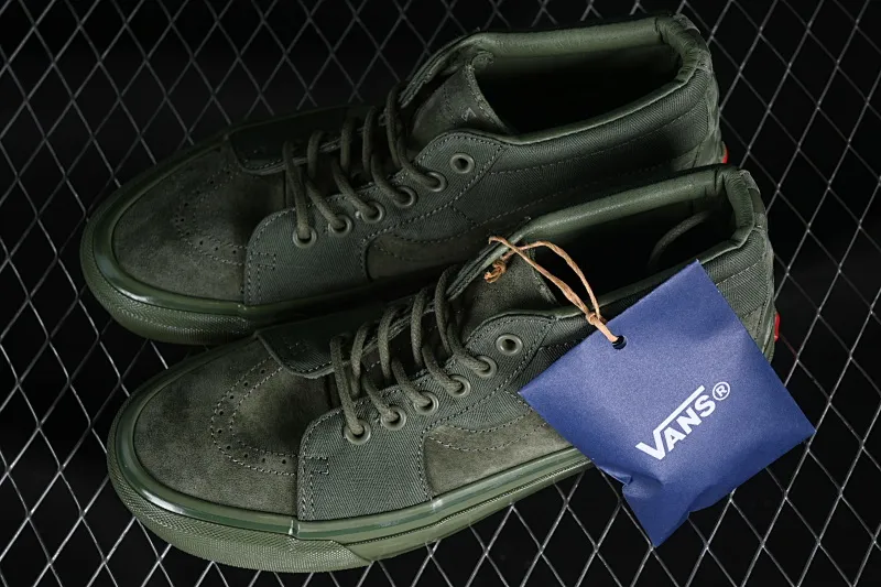 All Categories Vans Vans Series Vans Mid Vans China Vans TDC Sk8-Mid Reissue 83 Mg 2024 Spring and Summer Limited Edition Low-top Casual Sneakers VN000E7JAMB